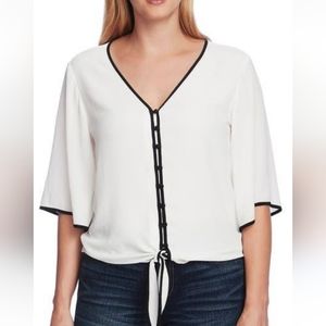 Vince Camuto bell sleeved top NWT size xs